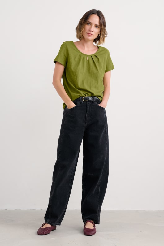 appletree trou de la serrure de détails t-shirt
