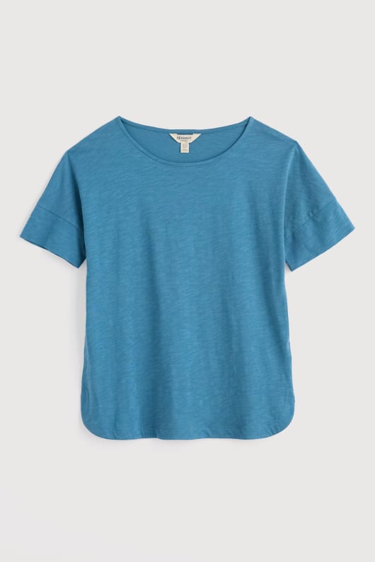 bryher vue de t-shirt dans gots-coton biologique certifié