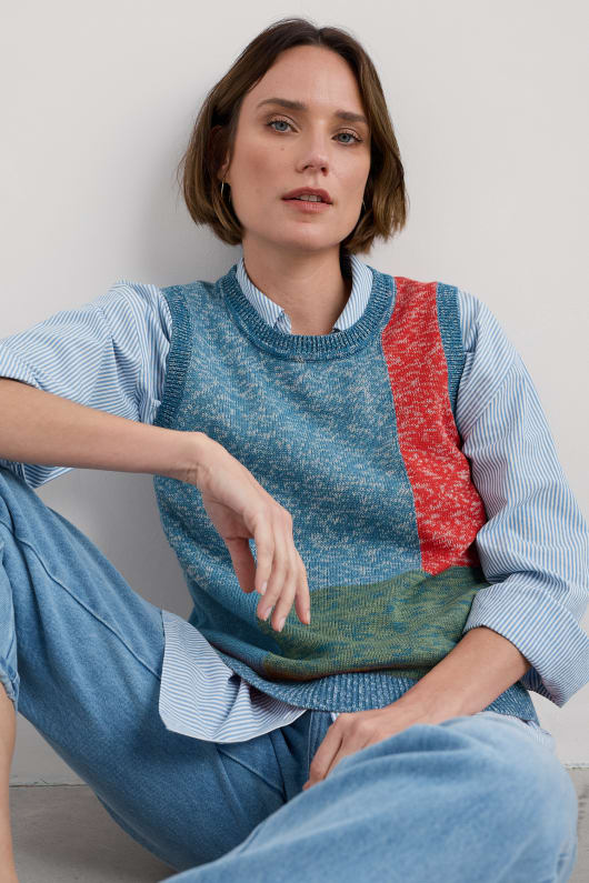 morgana gilet tricoté