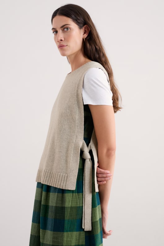 mer aster gilet tricoté
