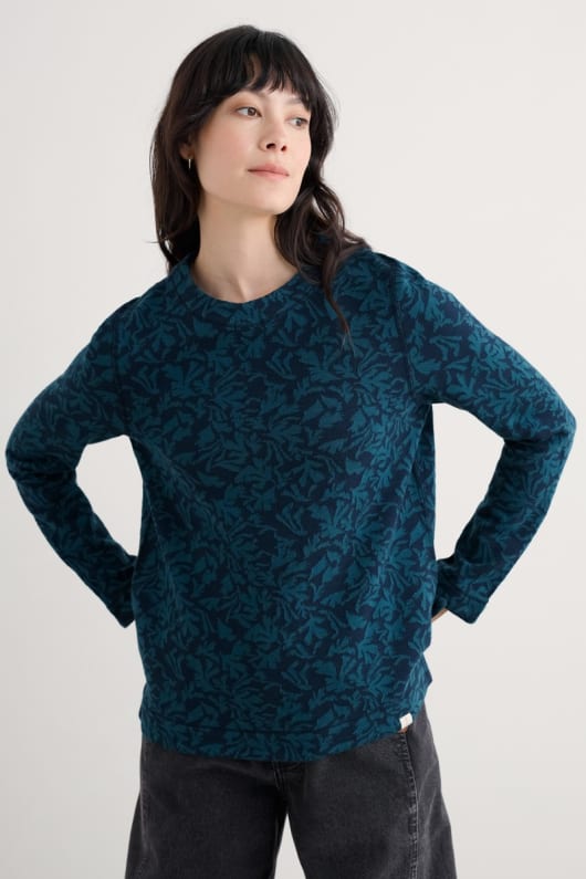 gwennol jacquard haut en jersey