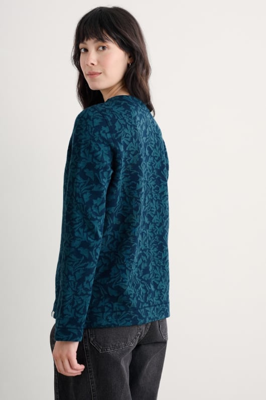 gwennol jacquard haut en jersey