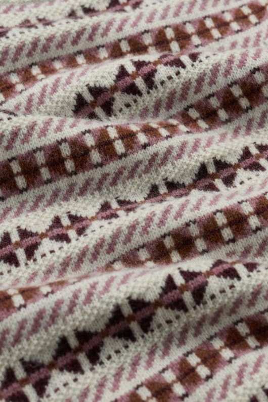 citron porche de fair isle gilet tricoté