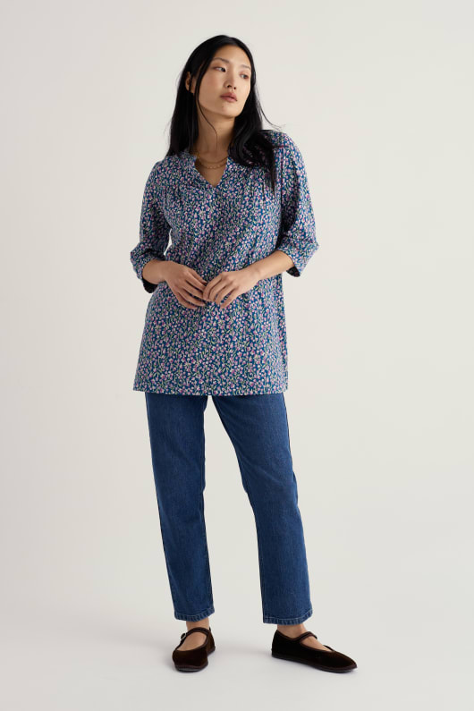 sithney tunique en gots-coton biologique certifié jersey