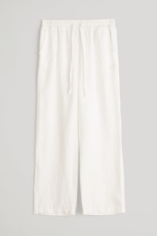 marée de flux de jambe large pantalon de toile