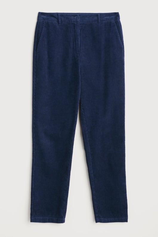 heald en velours côtelé droit des pantalons