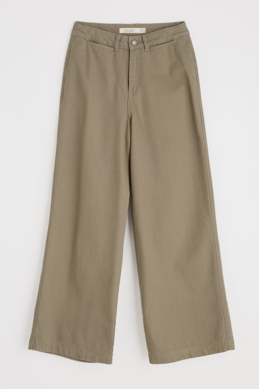 milly jambe large pantalon denim