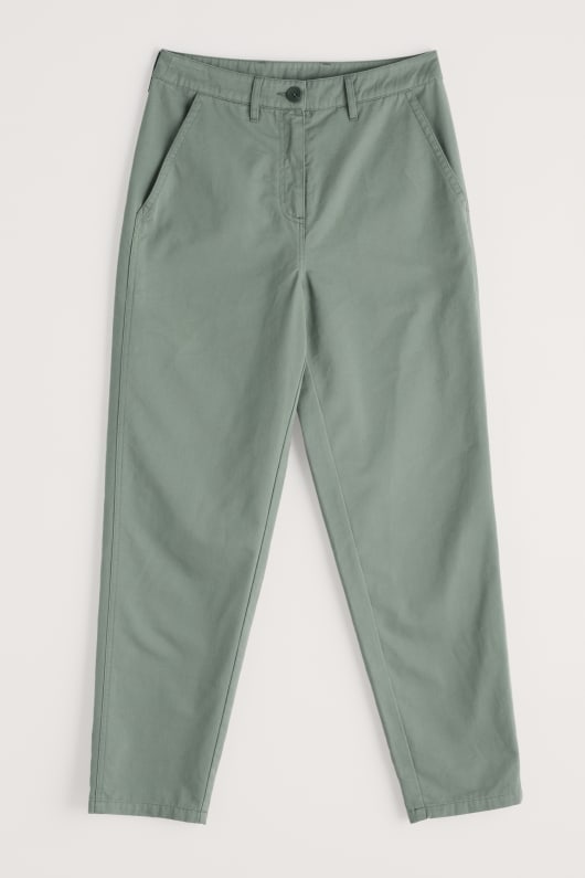 mor chemin de coton biologique fuselée pantalon