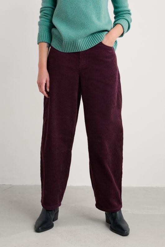dryades À feuilles entières cordon baril jambe de pantalon