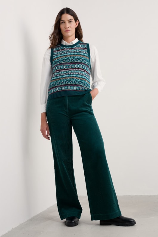 dillwyn jambe large pantalon cordon