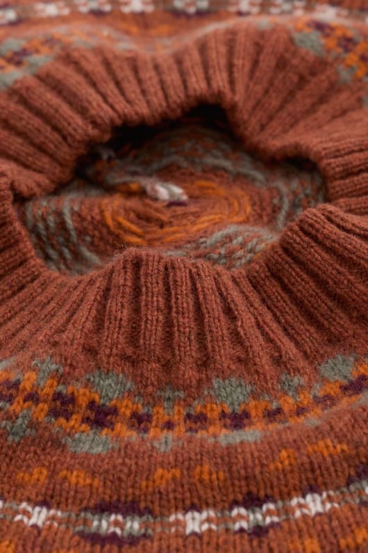 early bird fair isle béret