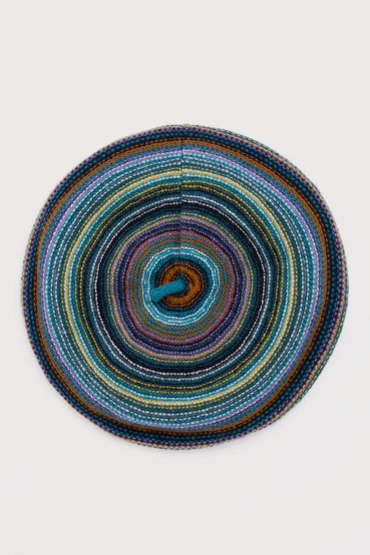 fruité en tricot beret