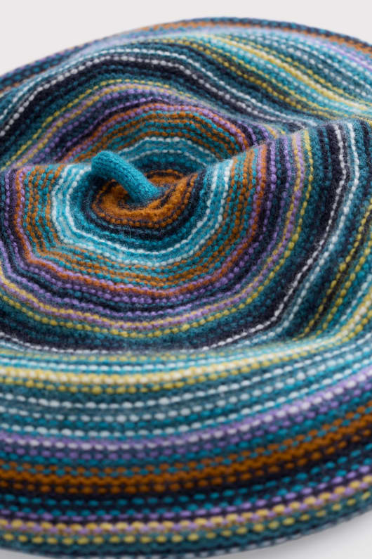 fruité en tricot beret