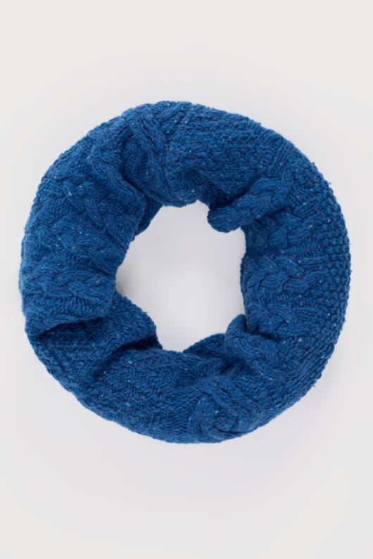 handweaver câble tricot snood
