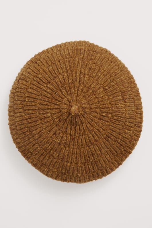 driftway mélange de laine tricot beret