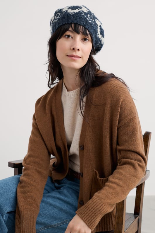 weatherhill fair isle béret
