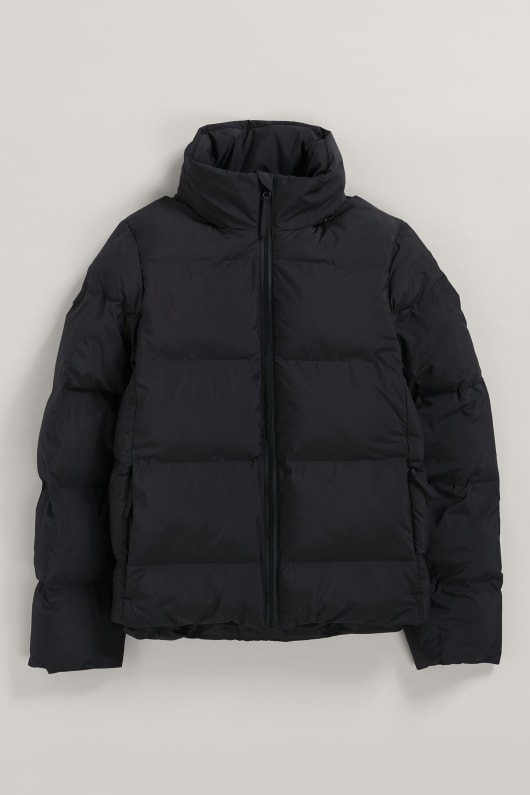 terrain chemin rembourré veste imperméable À leau