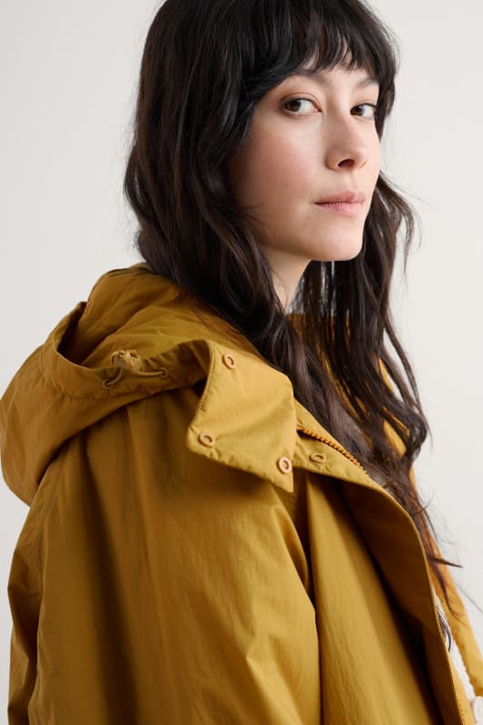 portheras surdimensionné veste imperméable À leau