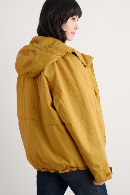 portheras surdimensionné veste imperméable À leau